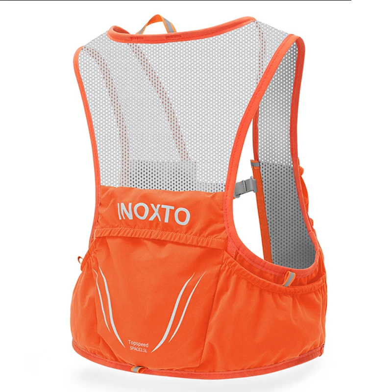 INOXTO Lightweight Running Backpack Men Hydration Vest, Suitable for Bicycle Bag Marathon Hiking, Ultra-light and Portable