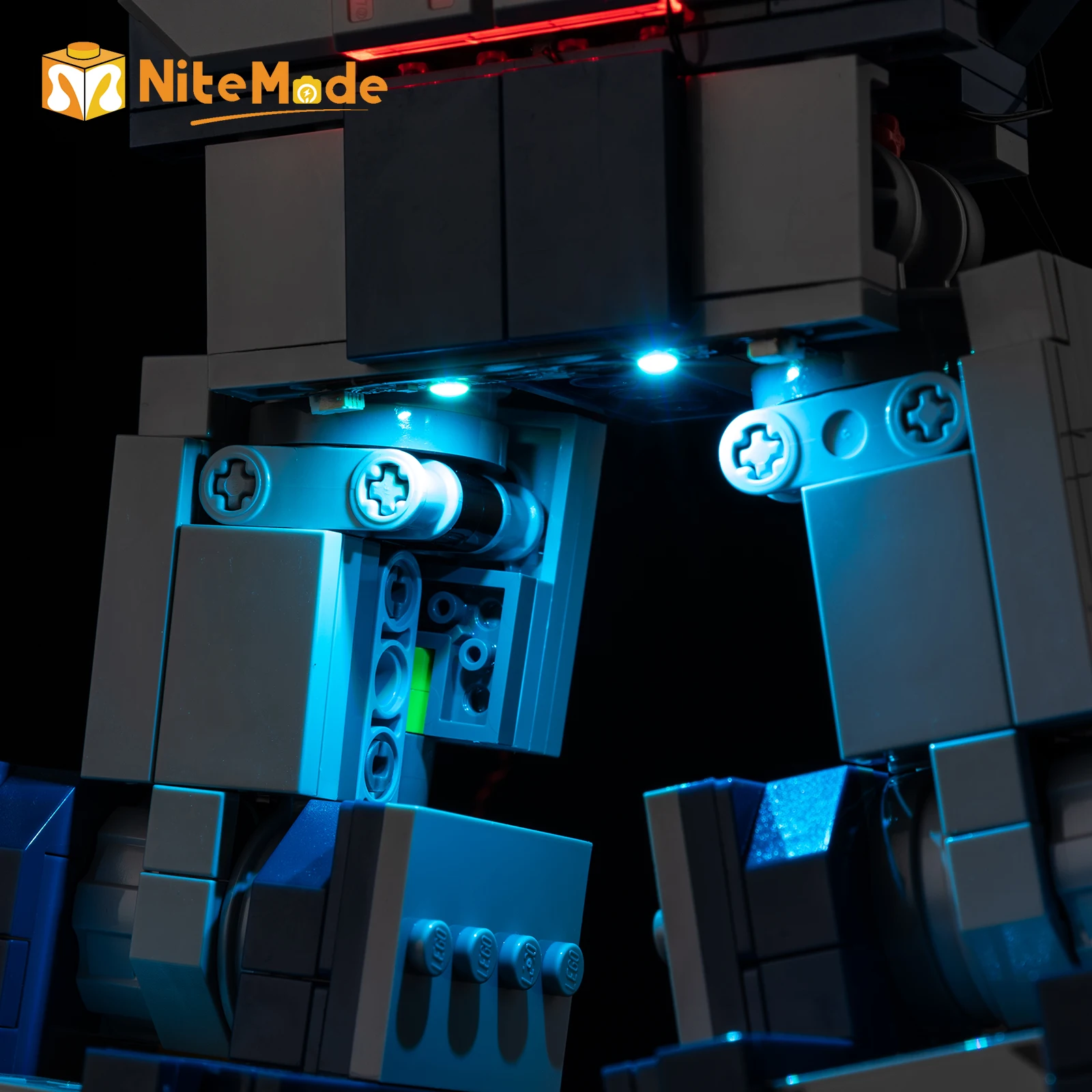 레고 10358 트랜스포머에 적합한 Easylite LED 조명 세트: 사운드웨이브(모델 없음)