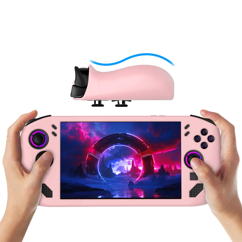 Protective Cover Anti-Scratch Handheld Game Console Cover Anti-Drop Soft Shell for Legion Go S Gaming Console Case