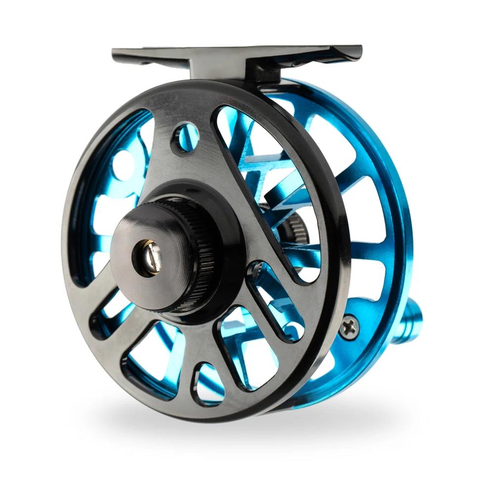 Sougayilang Ultralight Vliegvissen Reel 7/8 - CNC Aluminium Vliegenhaspel Anti-Oxidatie