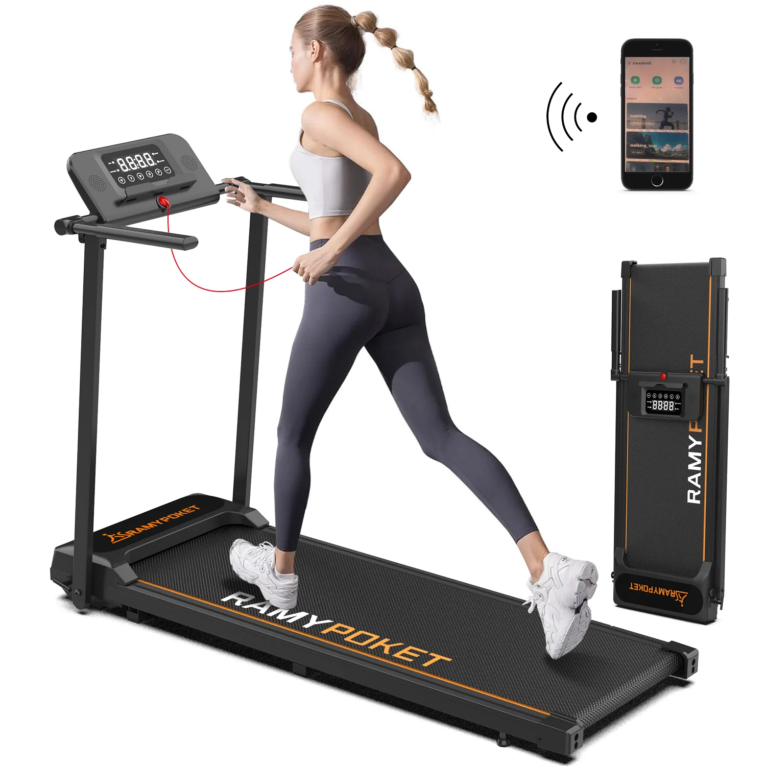 Treadmill with APP