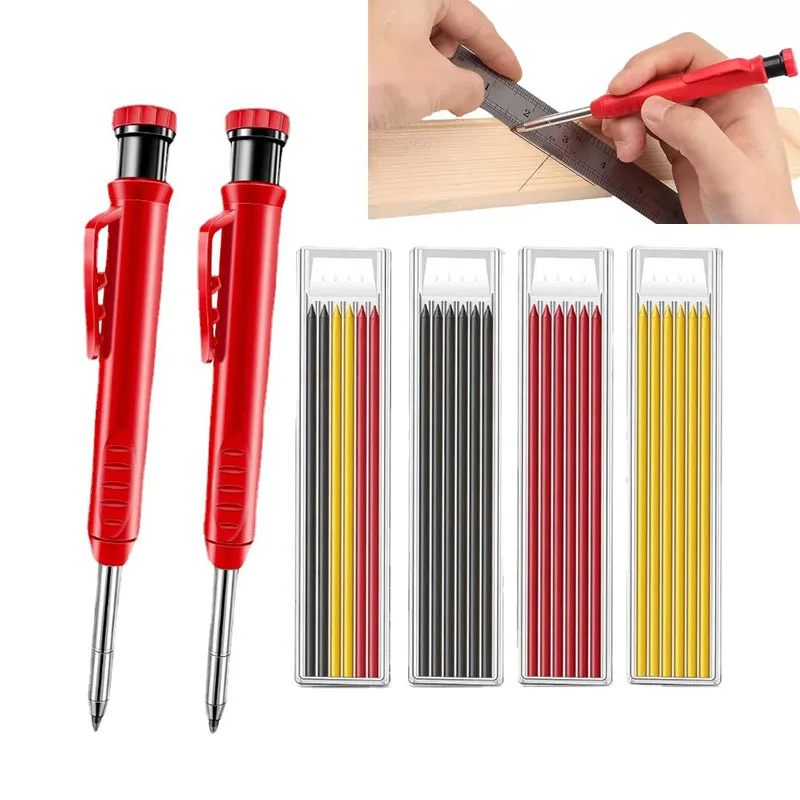 Woodworking Scribe Tool Carpentry Marking Scribe Pen Portable