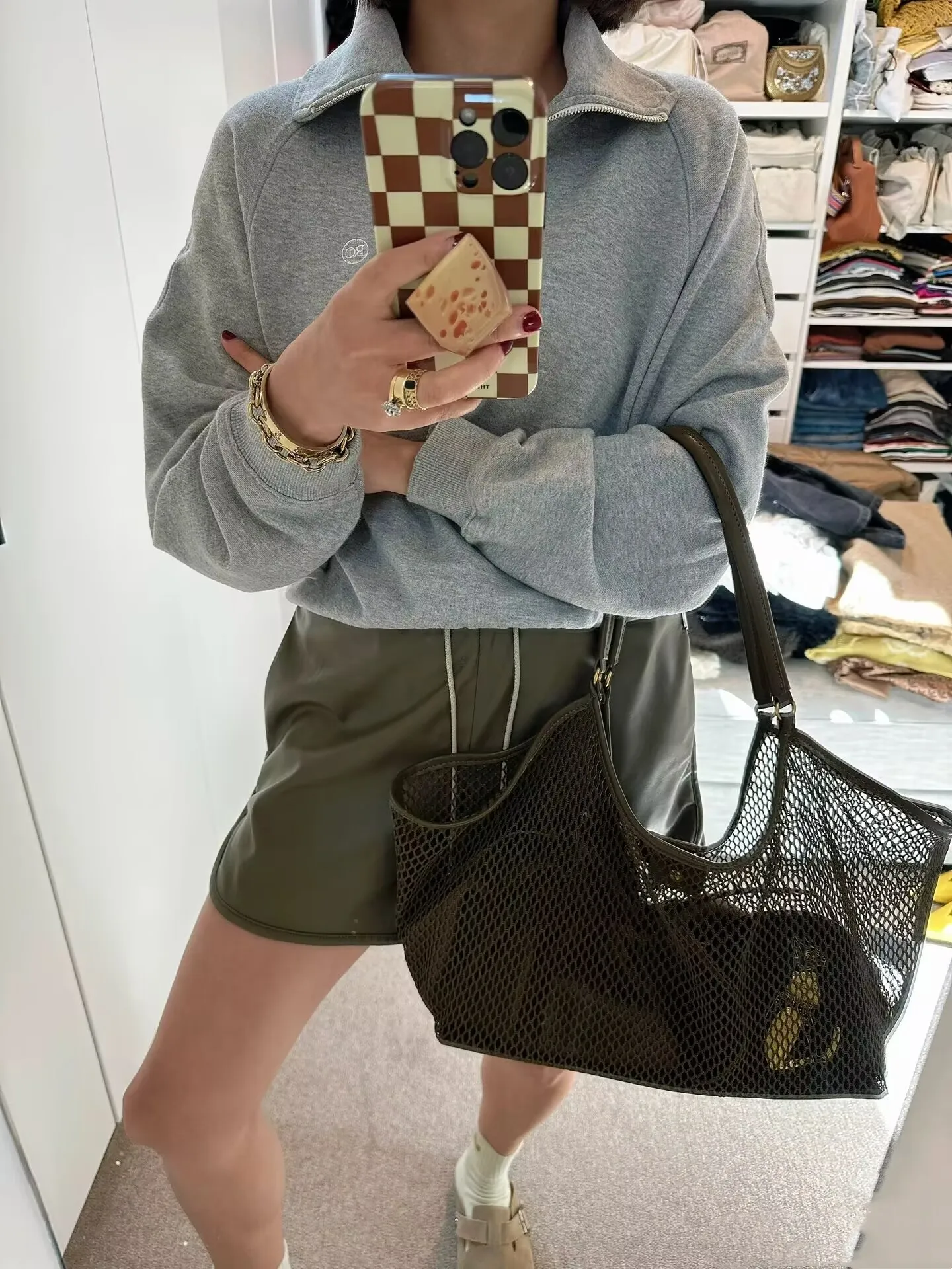 NEW PU Leather Wing Tote Bag Roomy Cluth Bag Large Capacity Buckle Woman Luxury Designer Travel Luggage Bag Shopper Handbag