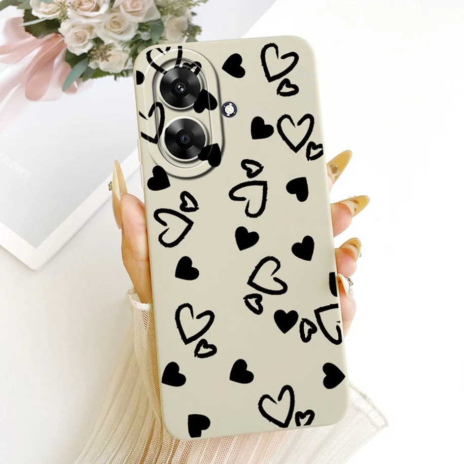 Fashion Flower Pretty Girls Soft Silicone Phone Cover