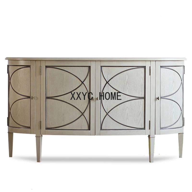 

Home Entrance Cabinet New Classical Console Tables Small Apartment Living Room Shoe Cabinet Sideboard Cabinet