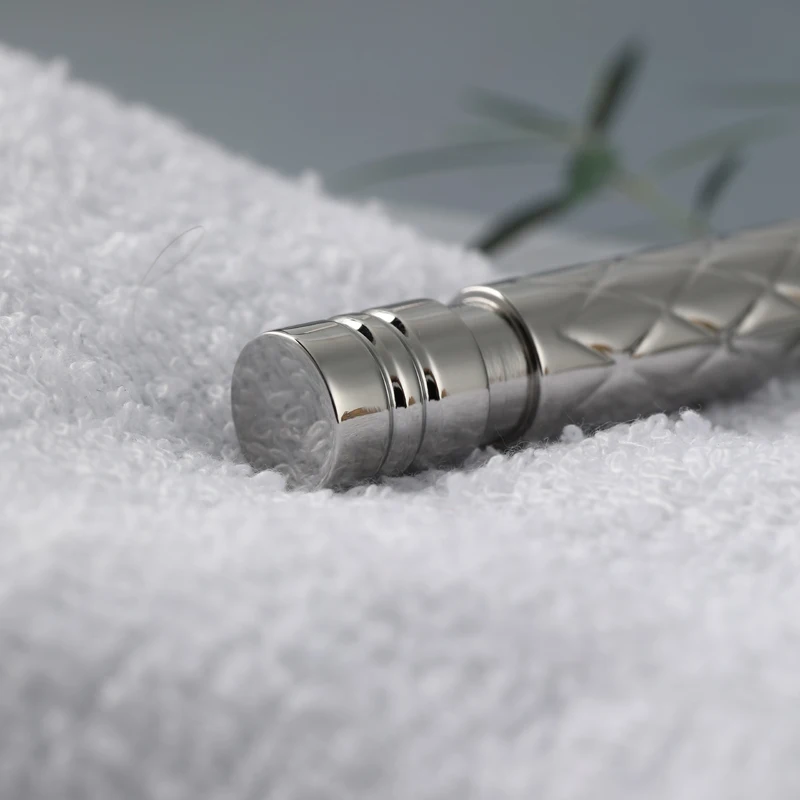 YAQI Harlequin Polished 303 Stainless Steel Men Safety Razor Handle
