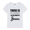 There Is Power In The Name of Jesus Kids Girls Boys Short Sleeve T-shirt Shirt Children Summer Clothing Tops Clothes Casual Tees 5