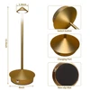 Creative Dining Touch Led Hotel Bar Coffee Pina pro Table Lamp Rechargeable Table Lamp Lampada Da Tavolo Decorative Desk Lamp 5