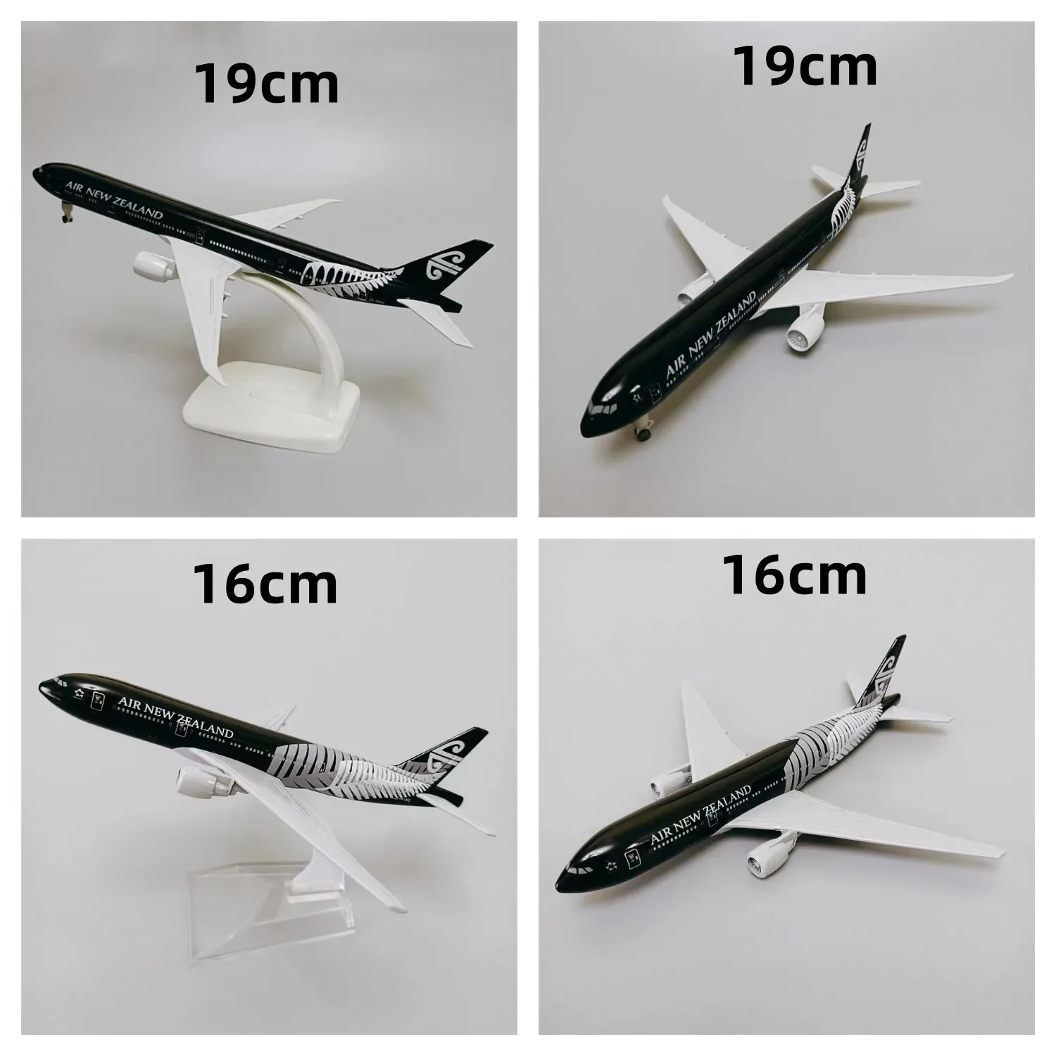 

16cm 19cm Black Air NEW ZEALAND Airlines Boeing 777 B777 Airways Diecast Airplane Model Plane Model Alloy Metal Aircraft Gifts