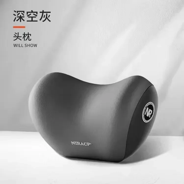 Deluxe Ergonomic Car Neck and Lumbar Support Cushion Set