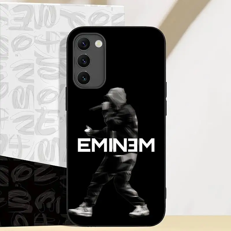 スマホの後ろに‼️slim shady エミネムポケモンカード風 Rapper Eminem Phone Case For Samsung Galaxy S20 S21 S22 S23