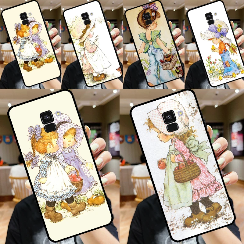 Sarah Kay Caso Del Modello Per Samsung Galaxy J5 J3 J7 2016 A3 A5 2017 A6 A8 J4 J6 Più A9 J8 2018 Della Copertura Del Telefono