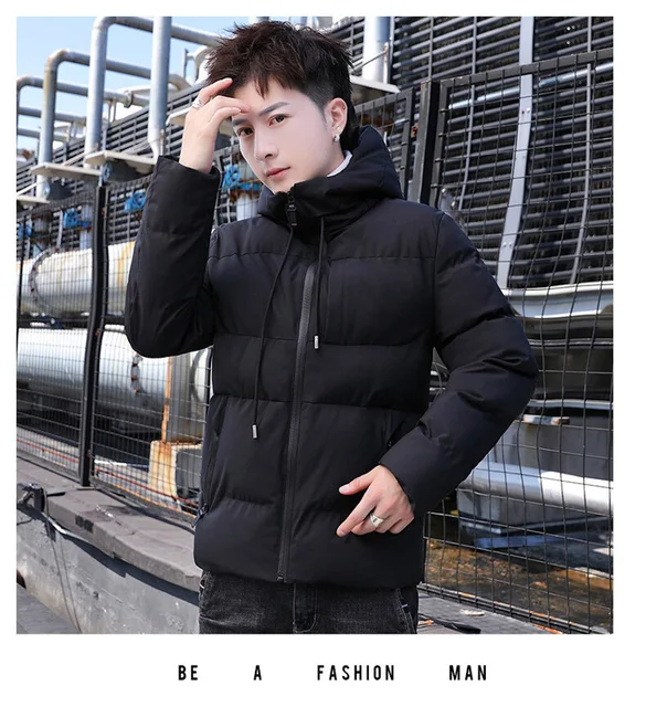 New Winter Jacket Men Fashion Coat Men's Casual Parka