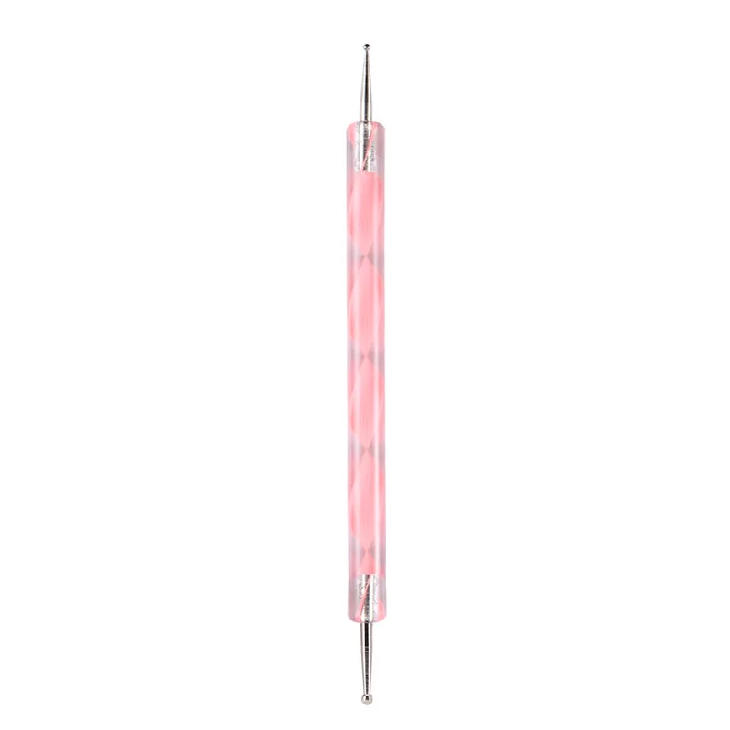 Nail Art Dotting Pen, Spiral Rod Hook Pen, Drawing Painting Marbleizing DIY Manicure tools 2
