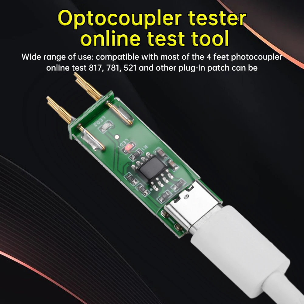 Optocoupler Tester Electronic Repair Optocoupler Test Board Four-Pin In-Line 3.0/4.0/5.0/6.0 Generation