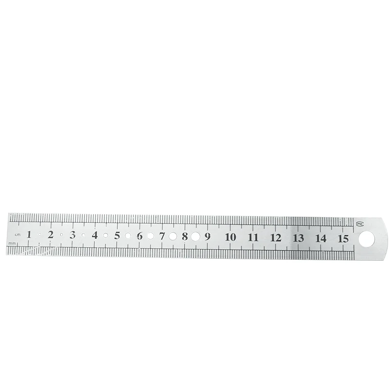 

5pcs Stainless Steel Orthopedic Measuring Ruler Kirschner K Wire and Bone Screw Diameter Lenght Measuring Ruler Pet Instrument