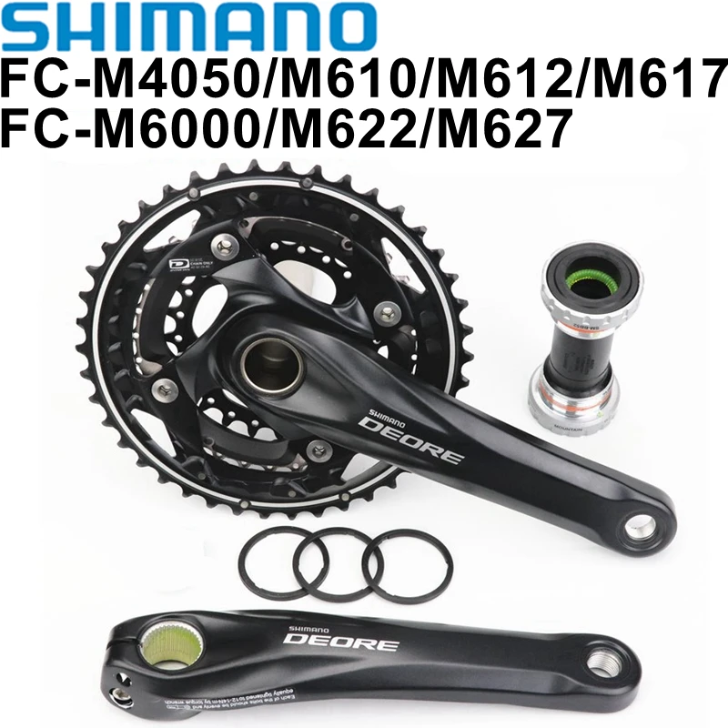 Shimano Deore Mtb Crankset | Mtb Bicycle Chainwheel | Shimano Deore Fc-m610  - Shimano - Aliexpress