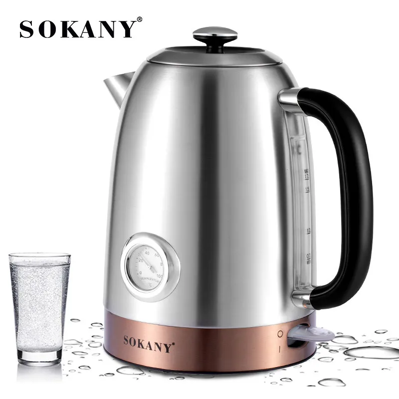 Electric Kettle for Boiling Water, 1.7L Tea Kettle Temperature