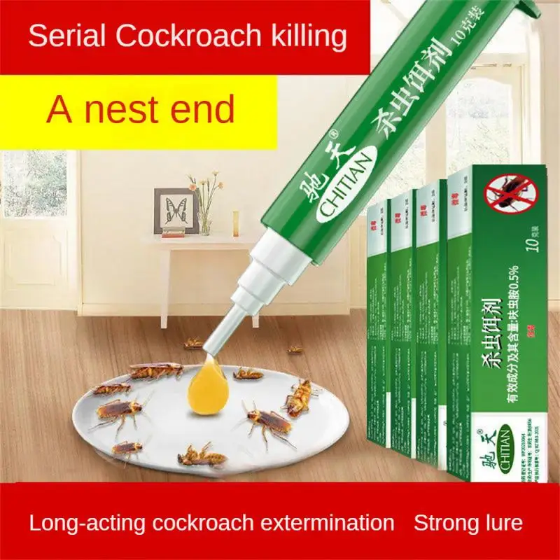 Forte Esca Gel Per Uccidere Gli Scarafaggi Trasparente Medicina Per Scarafaggi Intero Nido Fine Casa Quick Kill Catcher Killer Per Scarafaggi Casa