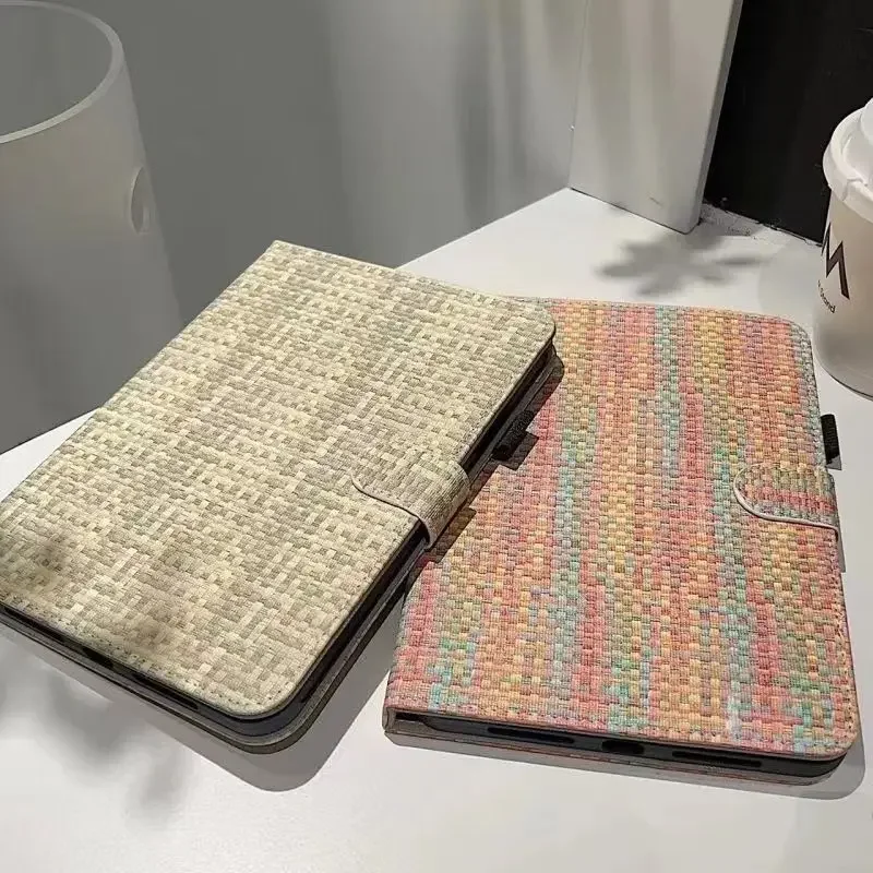 

Чехол с оплеткой для Xiaomi Mi Pad 5/5 Pro 11 дюймов, откидная подставка из искусственной кожи, защитный чехол для MiPad 6/6 Pro 11, Redmi Pad 10,61 дюйма SE 11, чехол