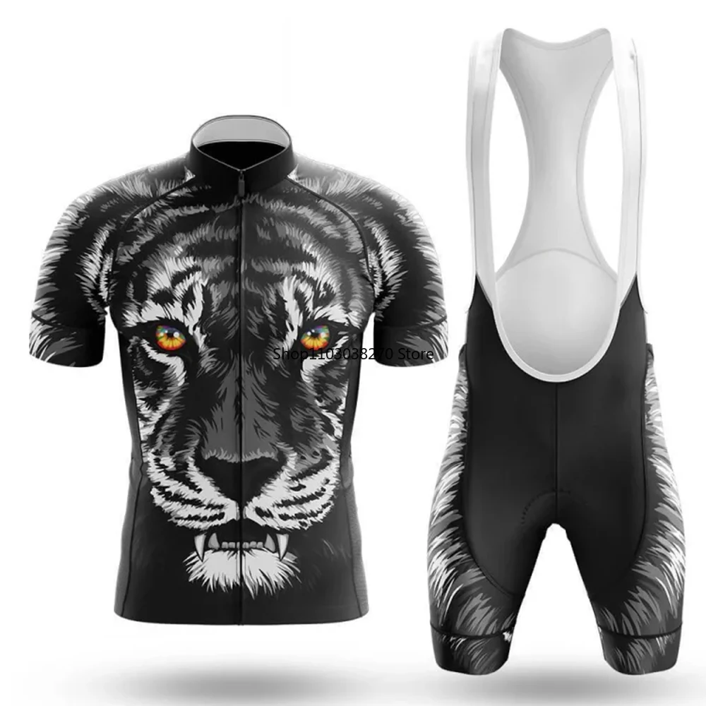 

Велосипедный комплект Tiger, шорты и трикотаж для горных велосипедов, рубашка с коротким рукавом, одежда для езды на велосипеде