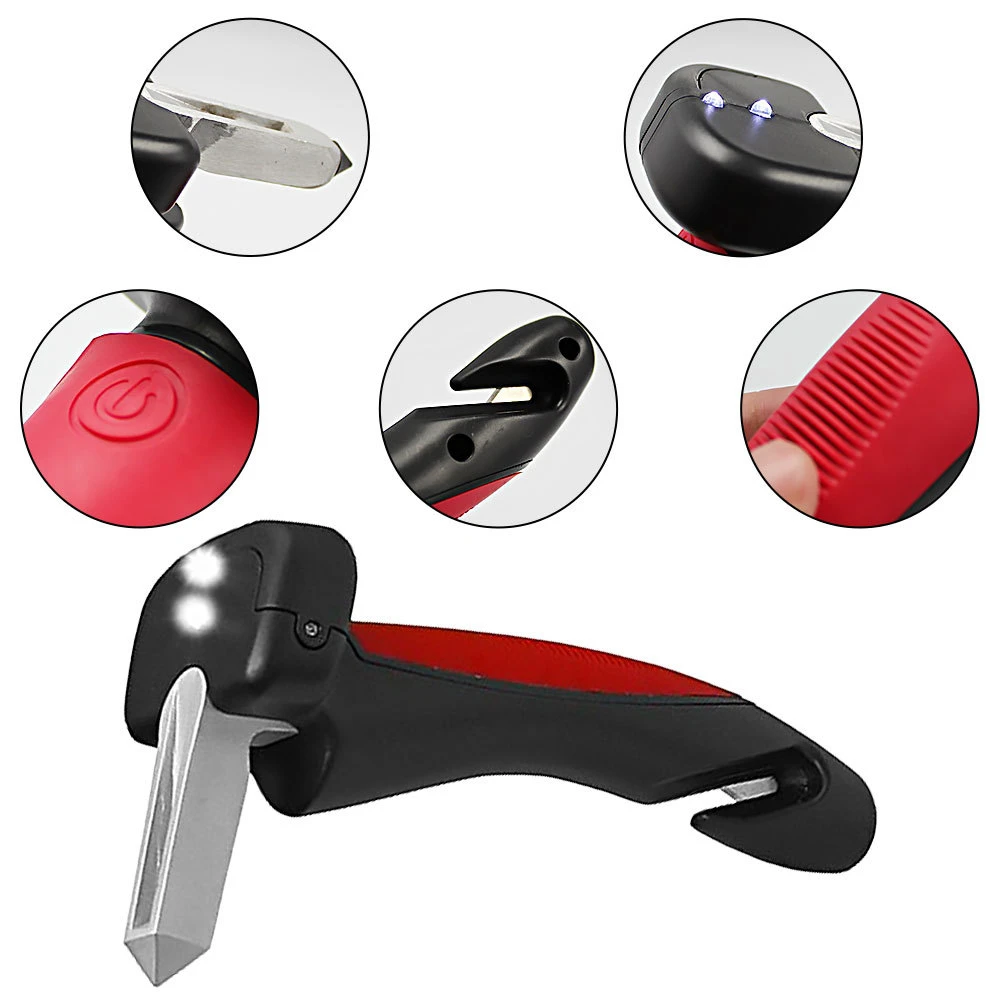 

​Car Handle Mobility Aid with Seatbelt Cutter Window Breaker Car Door Latch Assist Grab Bar for the Elderly Assist Handle Cane