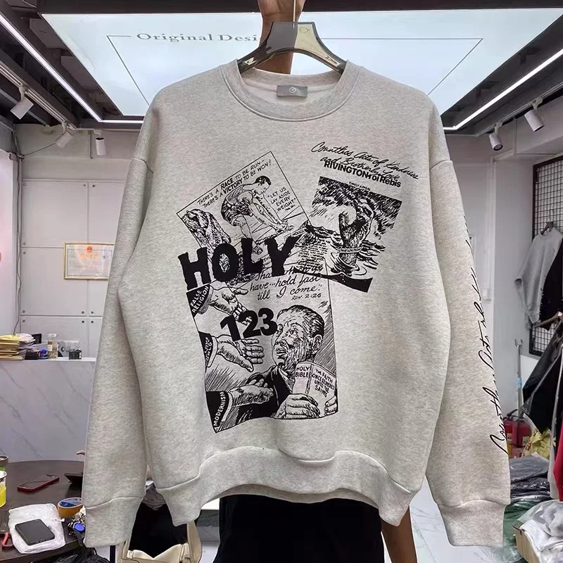 

Doodling illustration of loose fleece turtleneck sweater