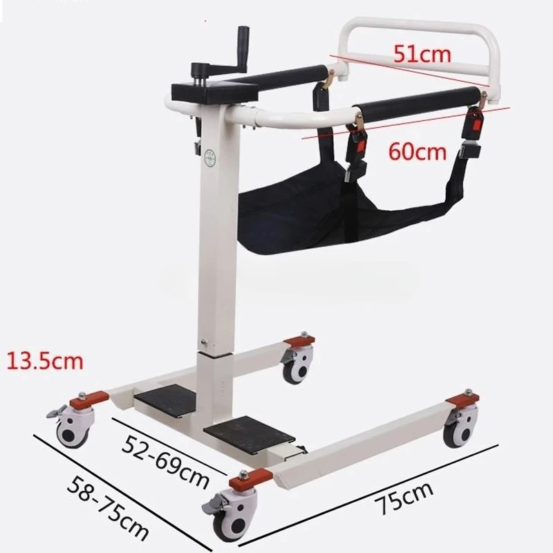 Rehabilitation Equipment Patient Lift and toilet Lifter Transfer for Disabled People 5
