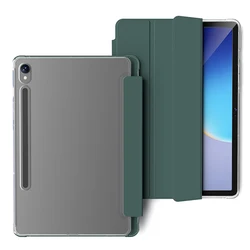 Custodia Trasparente per Tablet con Slot per Penna e Funzione Auto Sleep/Wake