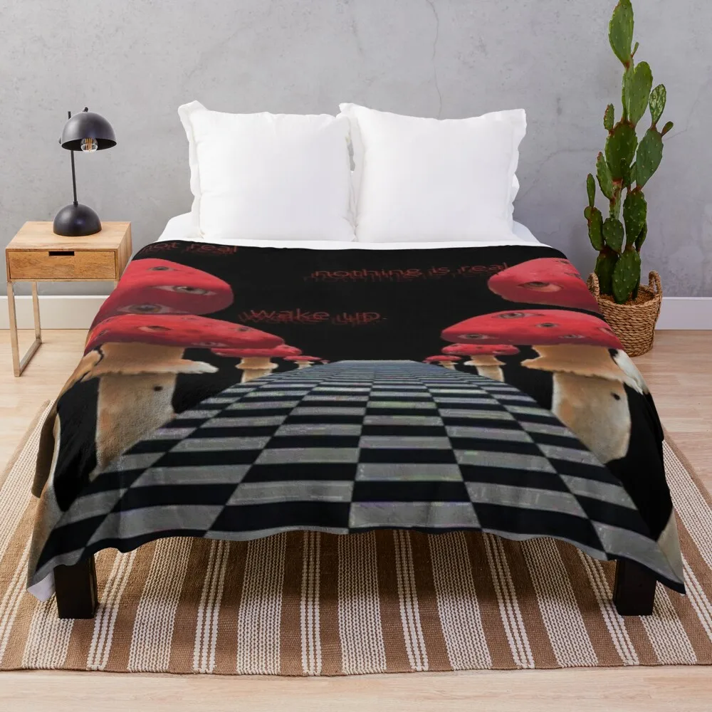 

are you even real Throw Blanket Tourist Blanket WarmBlanket