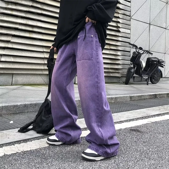  Purple - Men's Jeans / Men's Clothing: Clothing, Shoes