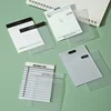 200 Sheets Transparent Waterproof Posted It Sticky Note Pads Notepads Posits for School Stationery Office Supplies 1