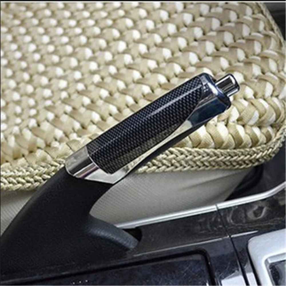Car Hand Brake Carbon Fiber Protector for Suzuki SX4 SWIFT Alto Liane Grand Vitara Jimny S-Cross