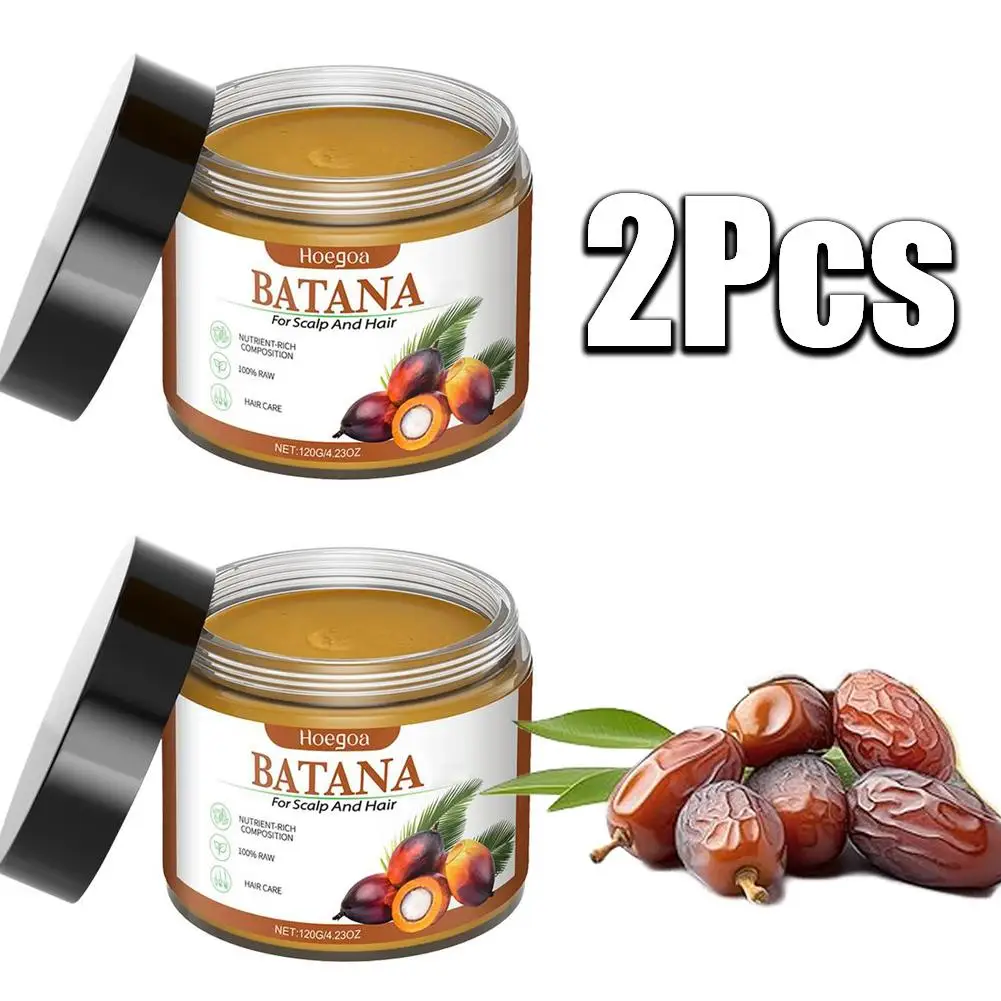 Natural Batana Oil for hair growth 2Pcs Conditioner for Damaged Hair Prevent Hair Loss and Eliminate Split Ends in Men Women