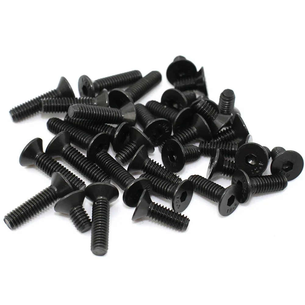 Steel Machine Screw Bolt 20/50pcs M2 M2.5 M3 M4 M5 M6 M8