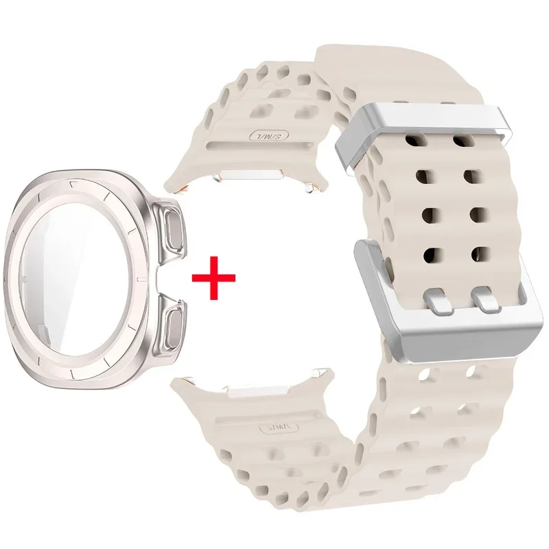 Ultimate 2-in-1 Watch Protection & Style Set with Strap, Case, and Screen Protector