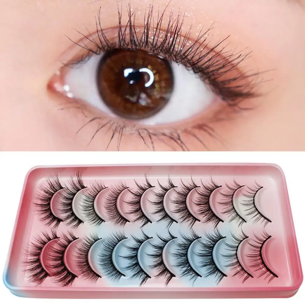 Artificial Lashes  Fashion 3D Effect Cruelty-Free  Makeup Faux Eyelashes Supplies for Dating