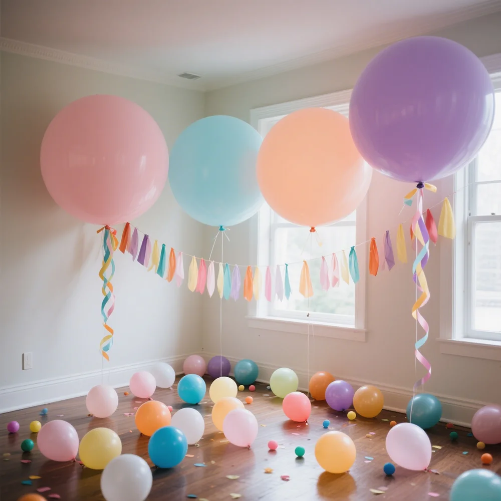 Macaron Gloss Party Balloons 5