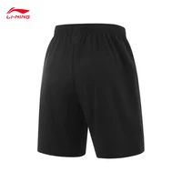 LI-NING Fitness série hommes évacuation de l'humidité séchage rapide Shorts de sport à sec ULTRA bas confortable AKSV111 3