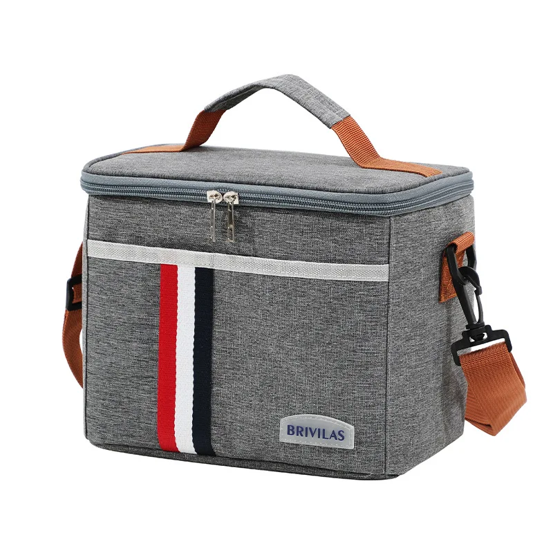 Bolsa para práctica, bolsos para comida, bolsa de mano reutilizable, caja  refrigeradora para almuerzo a prueba de fugas para Picnic, trabajo, Gris  Macarena Estuche para contenedor de almuerzo