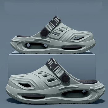 Eyriphy Scarpe da grotta per uomo e donna con solette rimovibili Pantofole ispessite imbottite antiscivolo Sandali traspiranti alla moda 1