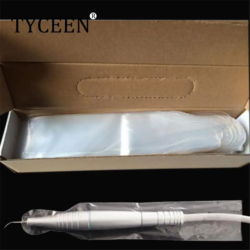 500pcs/box Dental Ultrasonic Scaler Sleeve Handle Protective Cover Disposable Sleeves Dental