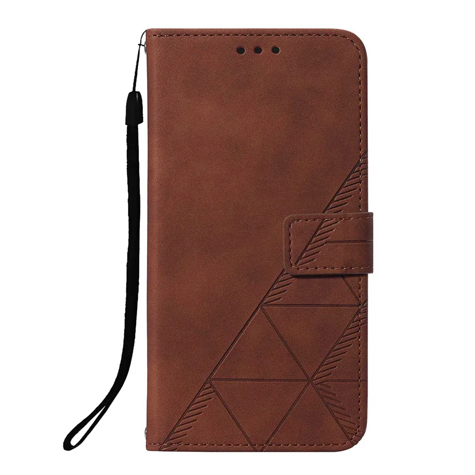 Leather Flip Case with Card Holder for Smartphone Protection