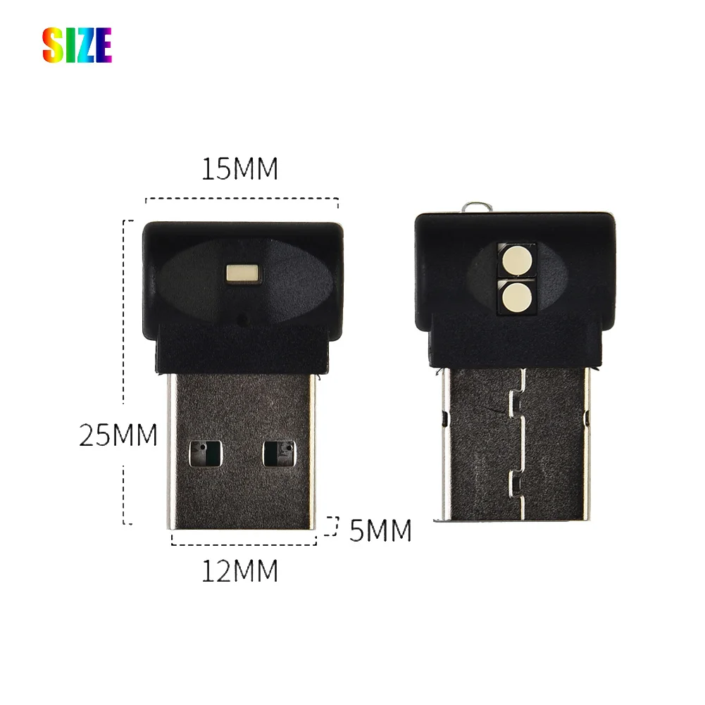 

Mini RGB USB LED Car Ambient Light Auto Interior Decorative Atmosphere Lamp Neon Styling Light Car Accessories