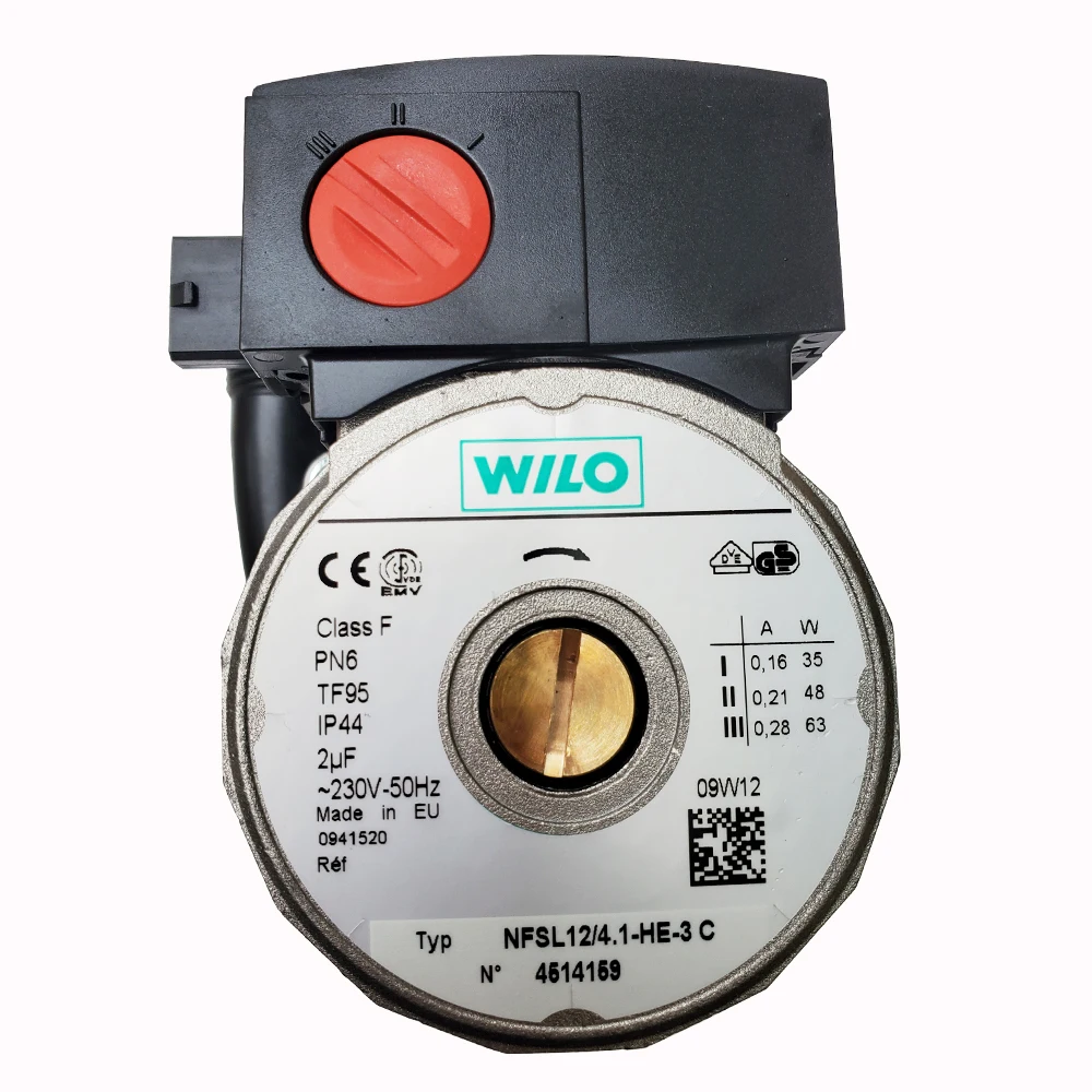 

Gas Boiler Part Water Circulation Pump Motor for Wilo NFSL12/4.1