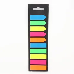 Vibrant Transparent Sticky Note Tabs - 200 Sheets for Books, Journals, and Office Planning (Two shapes)