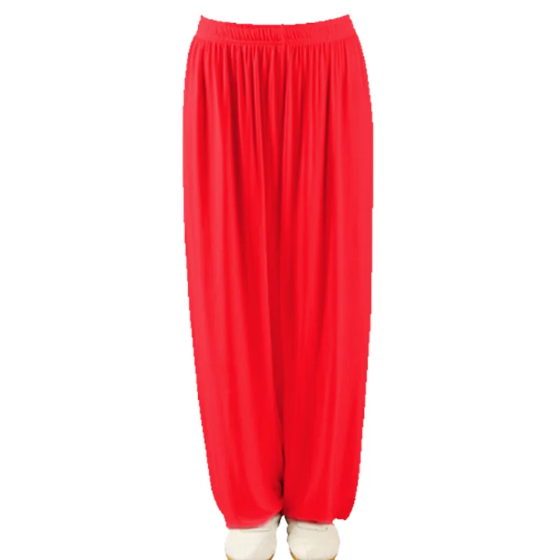 Martial Art Trousers Tai Chi Trousers chinese Kung Fu training pants Martial arts pants tai chi loose bloomers yoga man Wing chun costume female