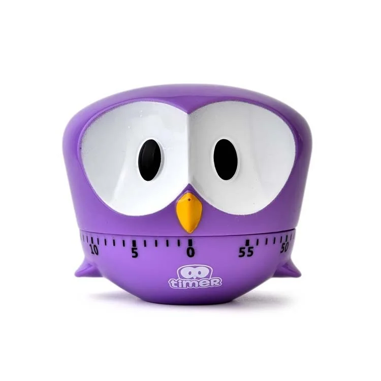 10PCS Cartoon Animal Shape Kitchen Timer