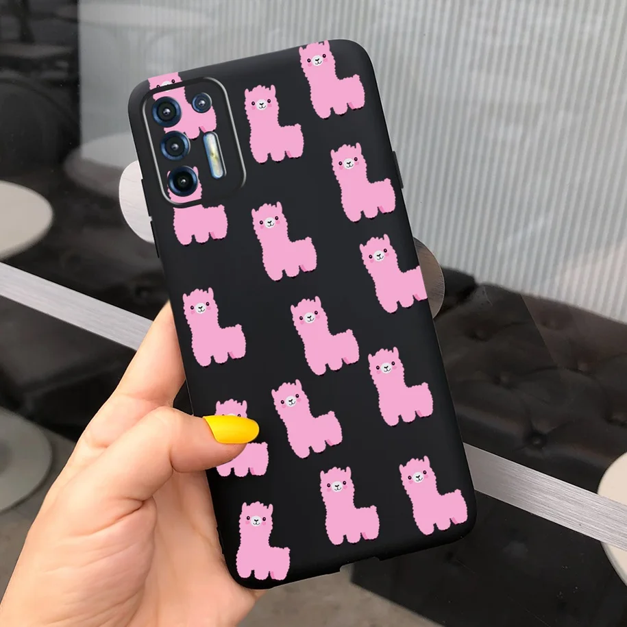 Fashion Love Heart Soft Silicone TPU Phone Case for Motorola Moto G9 Plus