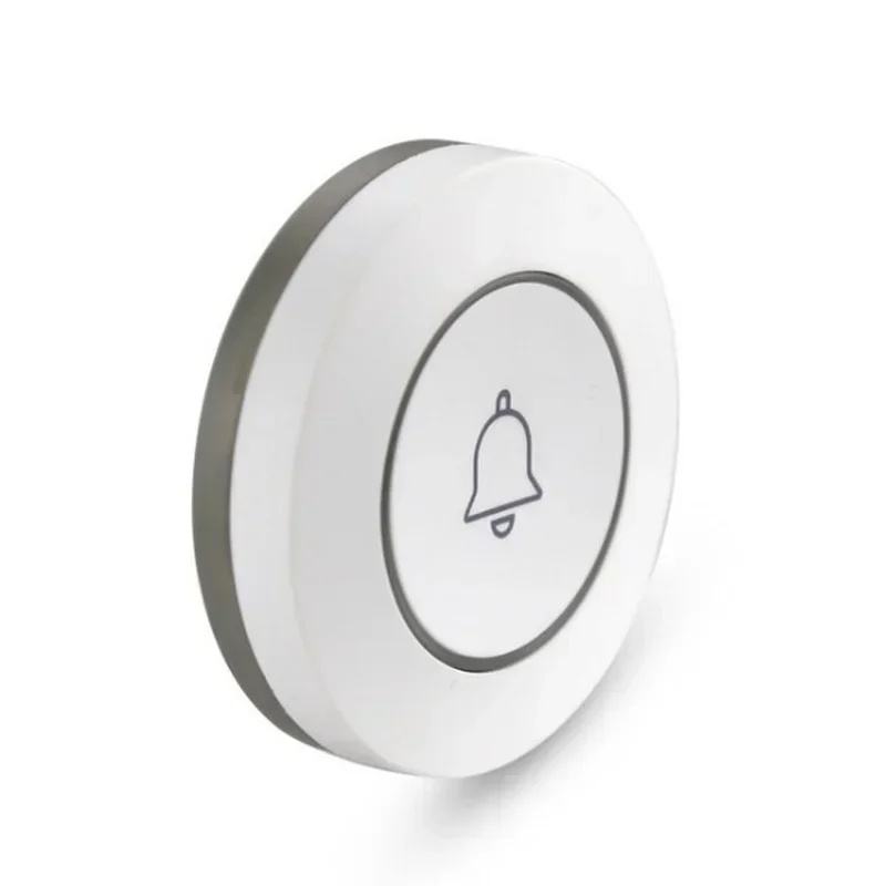 433MHz Wireless Remote Control Smart Home One-key Alarm SOS Emergency Call Button Wireless Emergency Button Doorbell 1 pcs